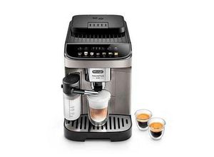 8004399021419 - Kaffeevollautomat DeLonghi Magnifica Evo Milk ECAM29081TB für Bohnen Pulver Milchaufschäumer Titan-schwarz