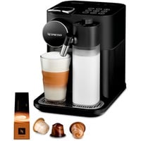 8004399024366 - DeLonghi EN640B Gran Lattissima 132193539 Kapselmaschine Schwarz Vollautomatische Reinigung des Milchkreislaufs mit Milchbehälter mit Milchaufschäumdüse