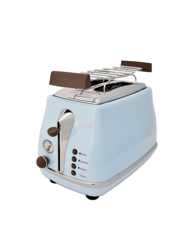 8004399761339 - CTOV2103AZ Icona Vintage CTOV 2103AZ azur blau 2-Schlitz - Toaster CTOV2103AZ 8004399761339