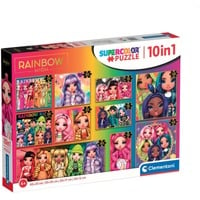 8005125202737 - Jigsaw Puzzle Super Color 10in1 Rainbow High Boden