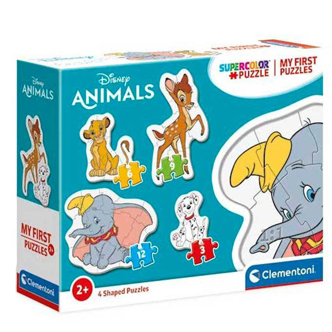 8005125208067 - Puzzle mit 3-6-9-12 Teilen Disney Animal Friends My First