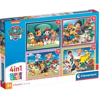 8005125215133 - Supercolor 4 in 1 - Paw Patrol Puzzle