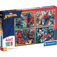 8005125215157 - Supercolor 4 in 1 - Marvel Spiderman Puzzle