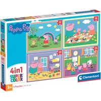 8005125215164 - Supercolor 4 in 1 - Peppa Pig Puzzle