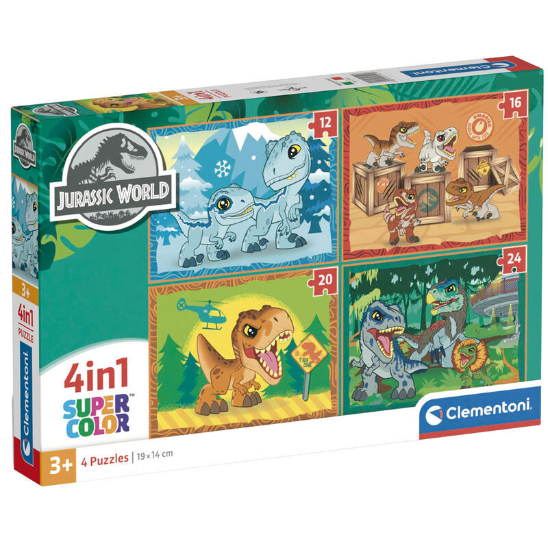 8005125215218 - Puzzle mit 12-16-20-24 Teilen Jurassic World