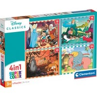 8005125215232 - Supercolor 4 in 1 - Disney Classics Puzzle