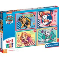 8005125215263 - Supercolor 4 in 1 - Paw Patrol Puzzle