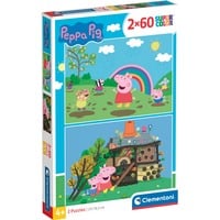 8005125216222 - Jigsaw Puzzle - Peppa Pig 2x60st Boden