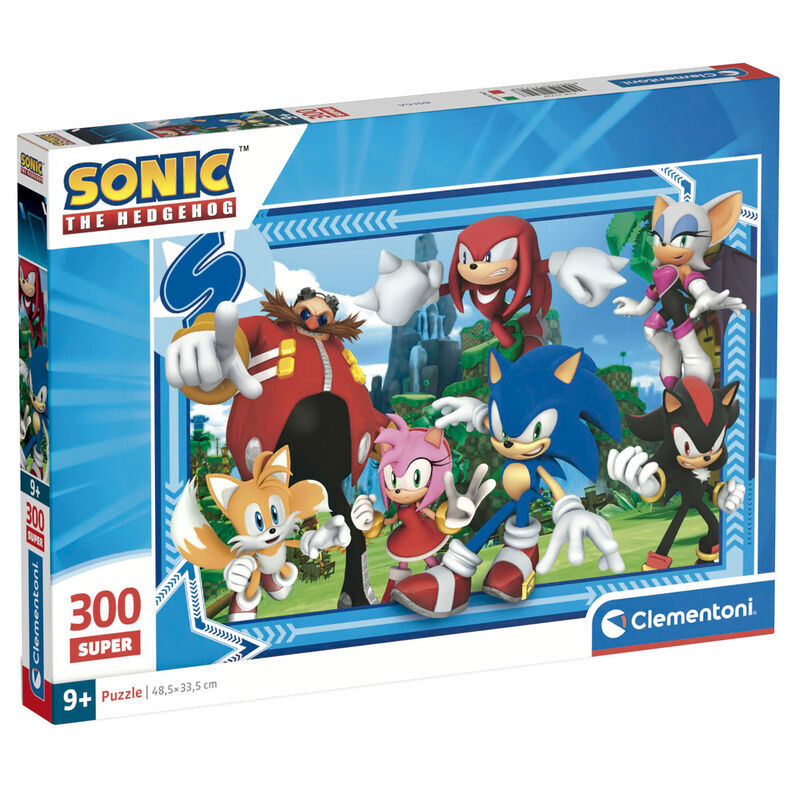 8005125217298 - Jigsaw Puzzle Super Color Sonic 300pcs Boden