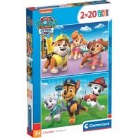 8005125248001 - Jigsaw Puzzle Paw Patrol 2x20st Boden