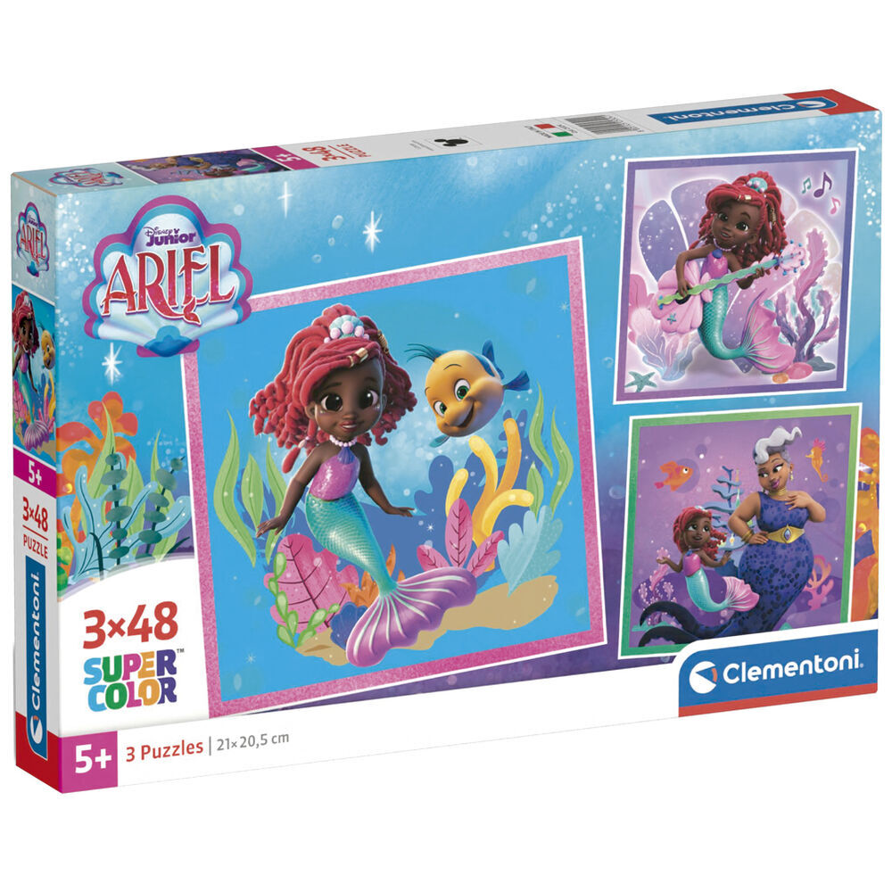 8005125253241 - Puzzle mit 3x48 Teilen Disney Ariel 8005125253241 - Puzzle mit 3x48 Teilen Disney Ariel
