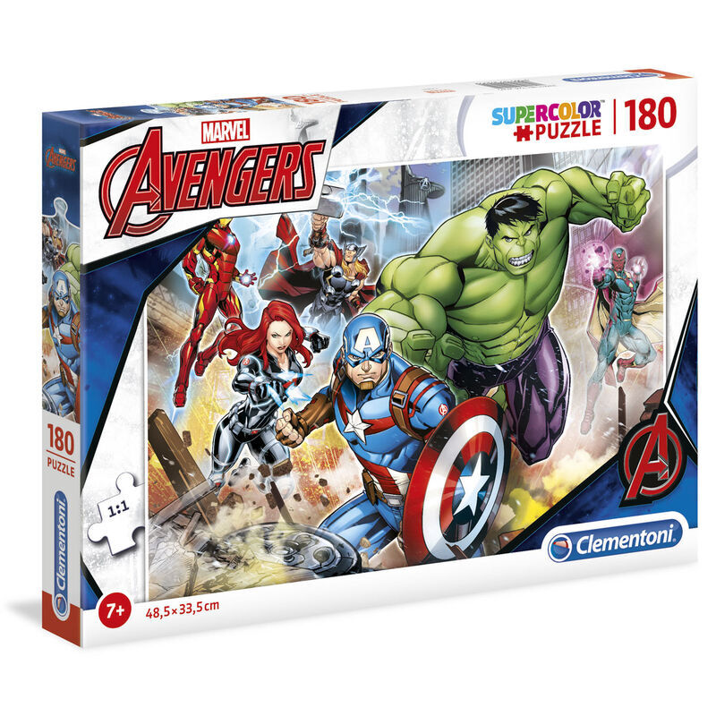 8005125292950 - - Puzzle - 180 Teile - Avengers - Puzzle für Kinder - Ab 7 Jahren