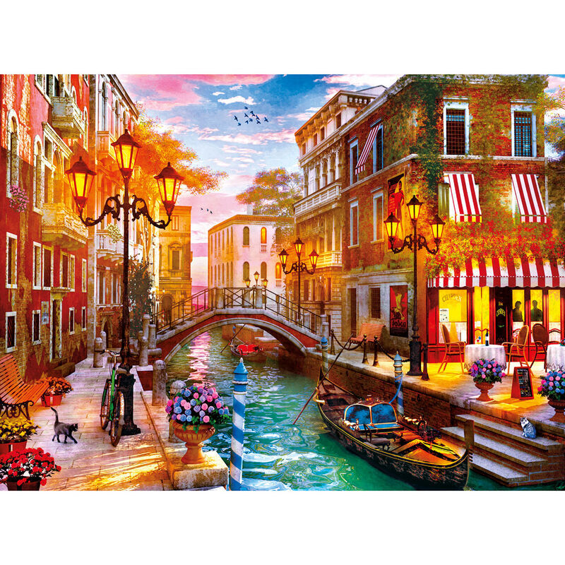 8005125350636 - Puzzle mit 500 Teilen Sunset Over Venice
