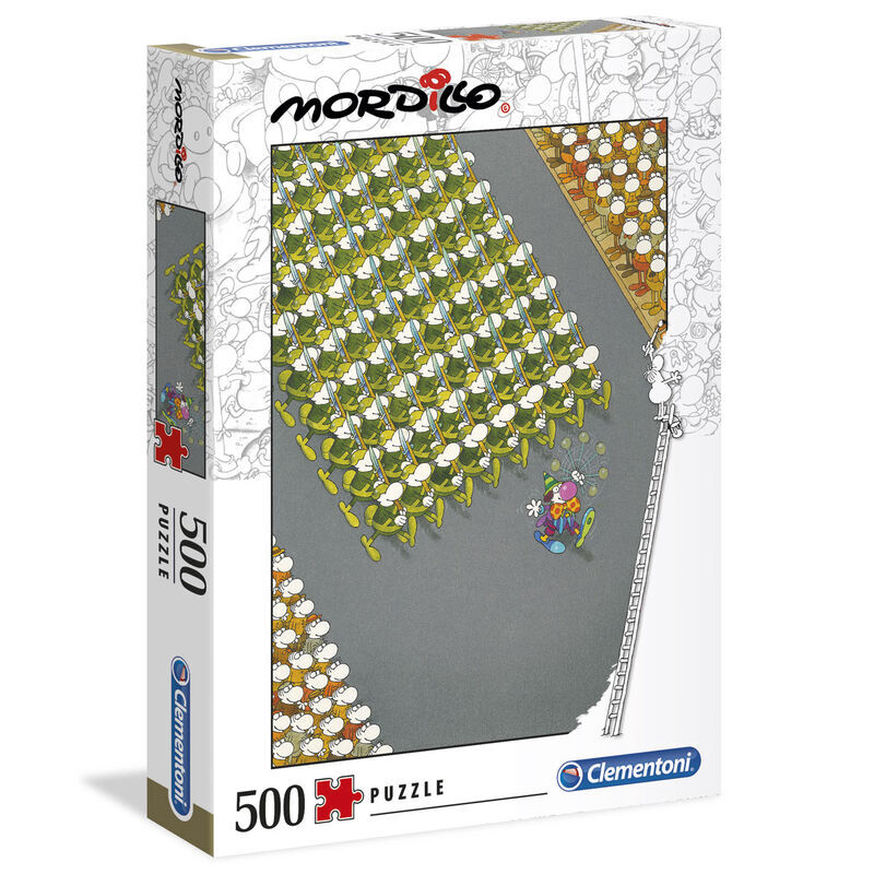 8005125350780 - Puzzle mit 500 Teilen Mordillo The March