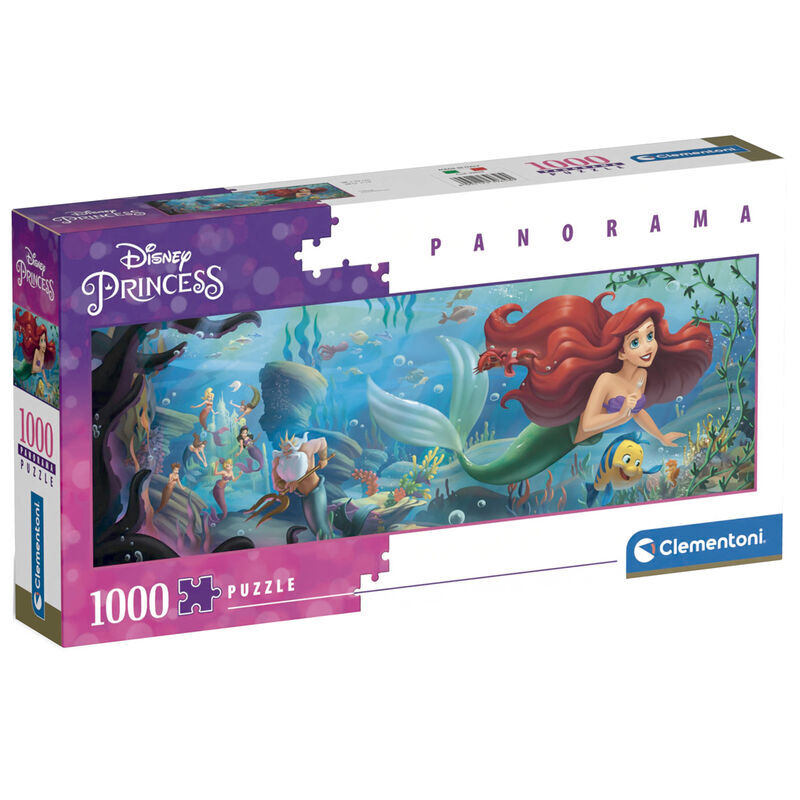 8005125396580 - 1000 Teile Panoramapuzzle Disney The Little Mermaid panorama