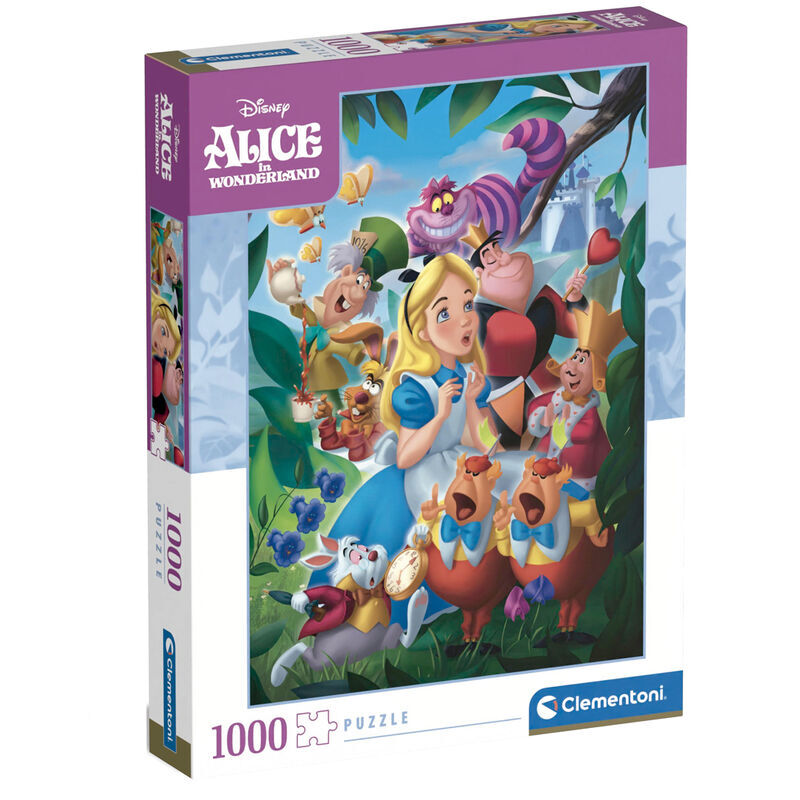 8005125396733 - Puzzle mit 1000 Teilen Disney Alice In Wonderland