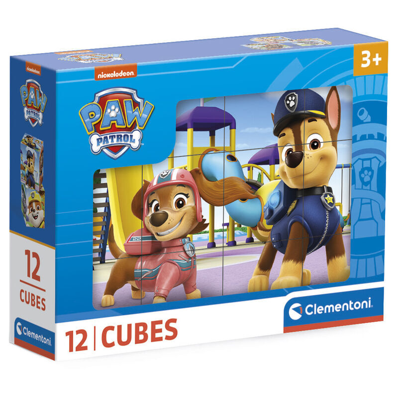 8005125411948 - Block Puzzle PAW Patrol 12 pcs Block