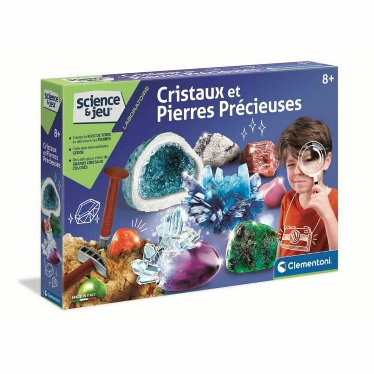 8005125523450 - Wissenschaftsspiel Crystals and Gemstones 8005125523450 - Wissenschaftsspiel Crystals and Gemstones