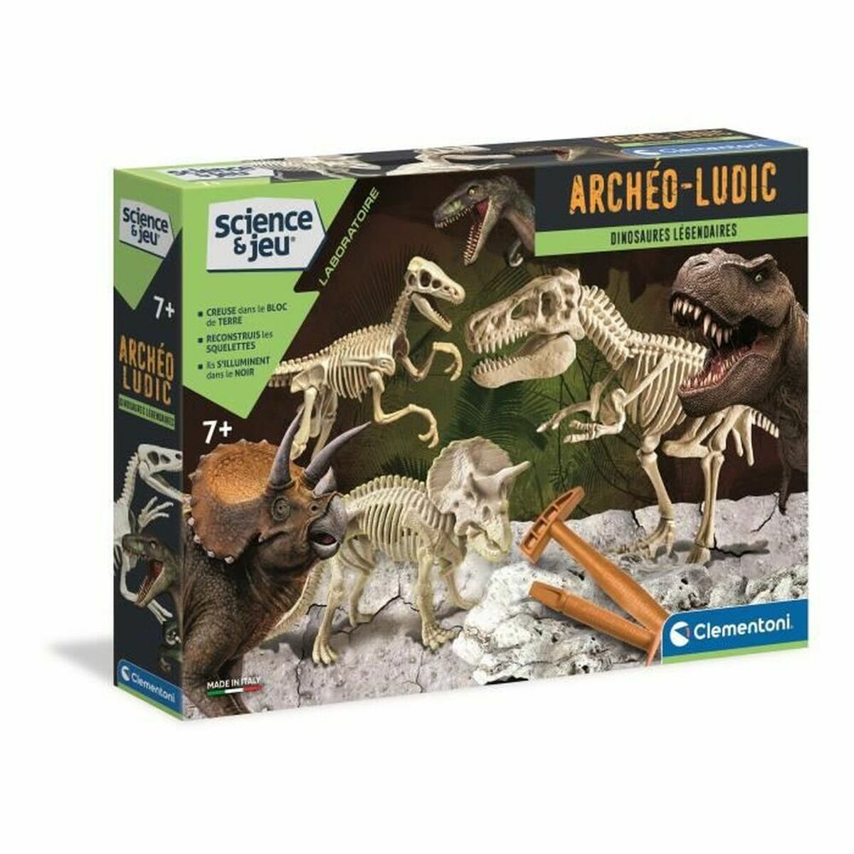 8005125524914 - Wissenschaftsspiel Legendary dinosaurs