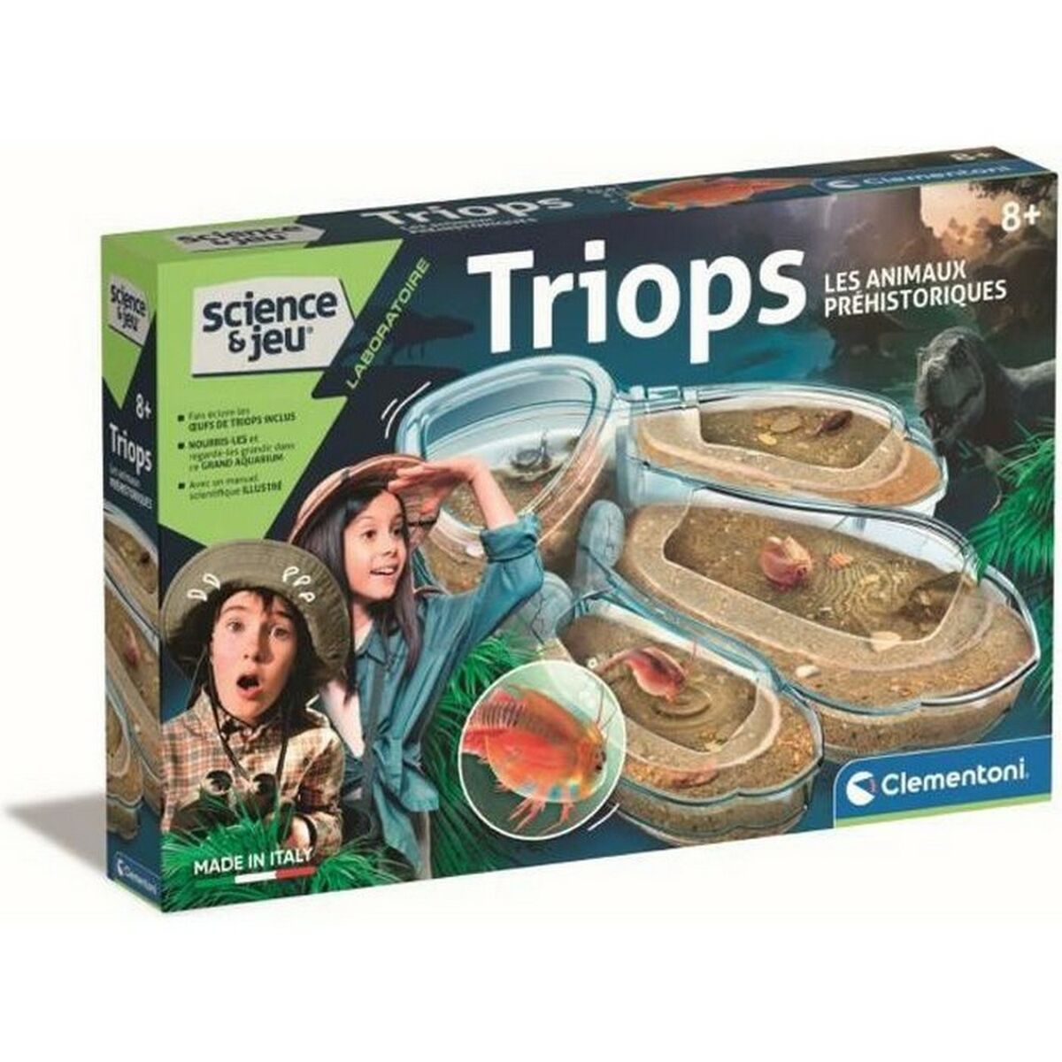 8005125525652 - Wissenschaftsspiel Triops Les animaux préhistoriques FR 8005125525652 - Wissenschaftsspiel Triops Les animaux préhistoriques FR