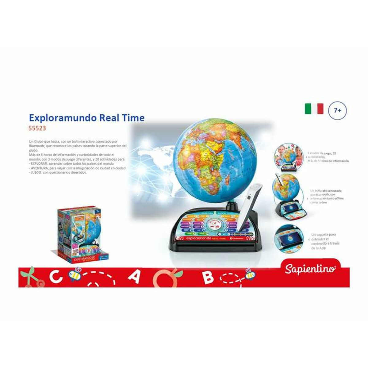 8005125555239 - Terraqueo-Globus Kunststoff 8005125555239 - Terraqueo-Globus Kunststoff