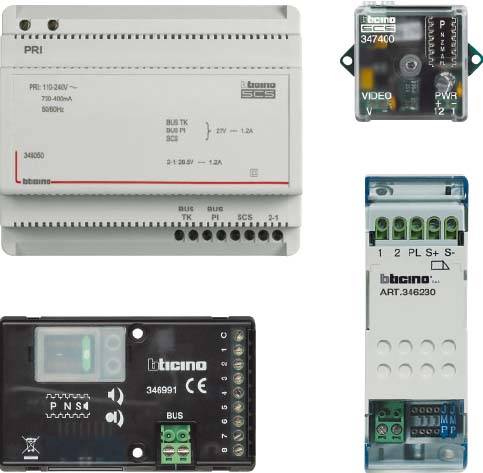 8005543591369 - BTicino 367911 Univ Einbau-Lautsprecher Set fTürtableaus Briefkastenanlagen