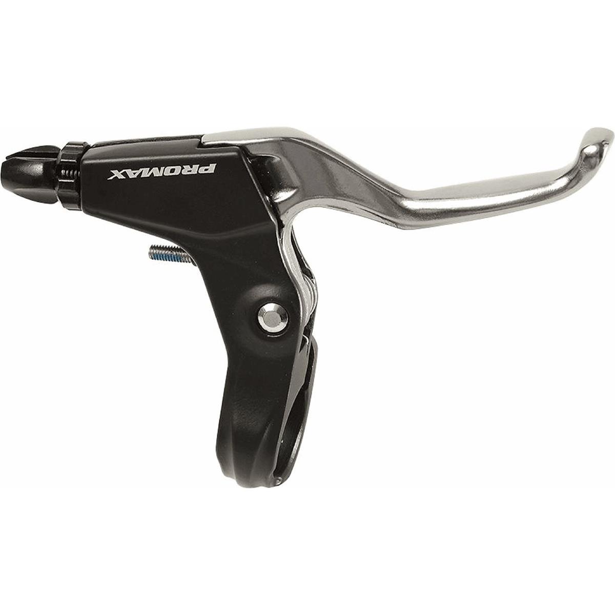 8005586186065 - PROMAX MTB 2-Finger Bremshebel aus Aluminium Schwarz - Hohe Leistung und Zuverlässigkeit