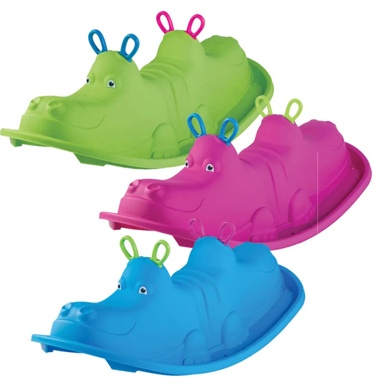 8005586205407 - 3-Sitzer Schaukel-Hippopotamus Happy Sun