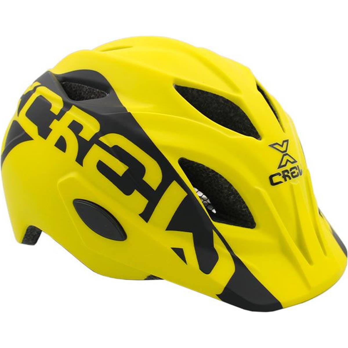 8005586210128 - Junior X-Crew Helm Gelb Größe S 48 52 cm 210g EN1078 Zertifiziert MVTEK