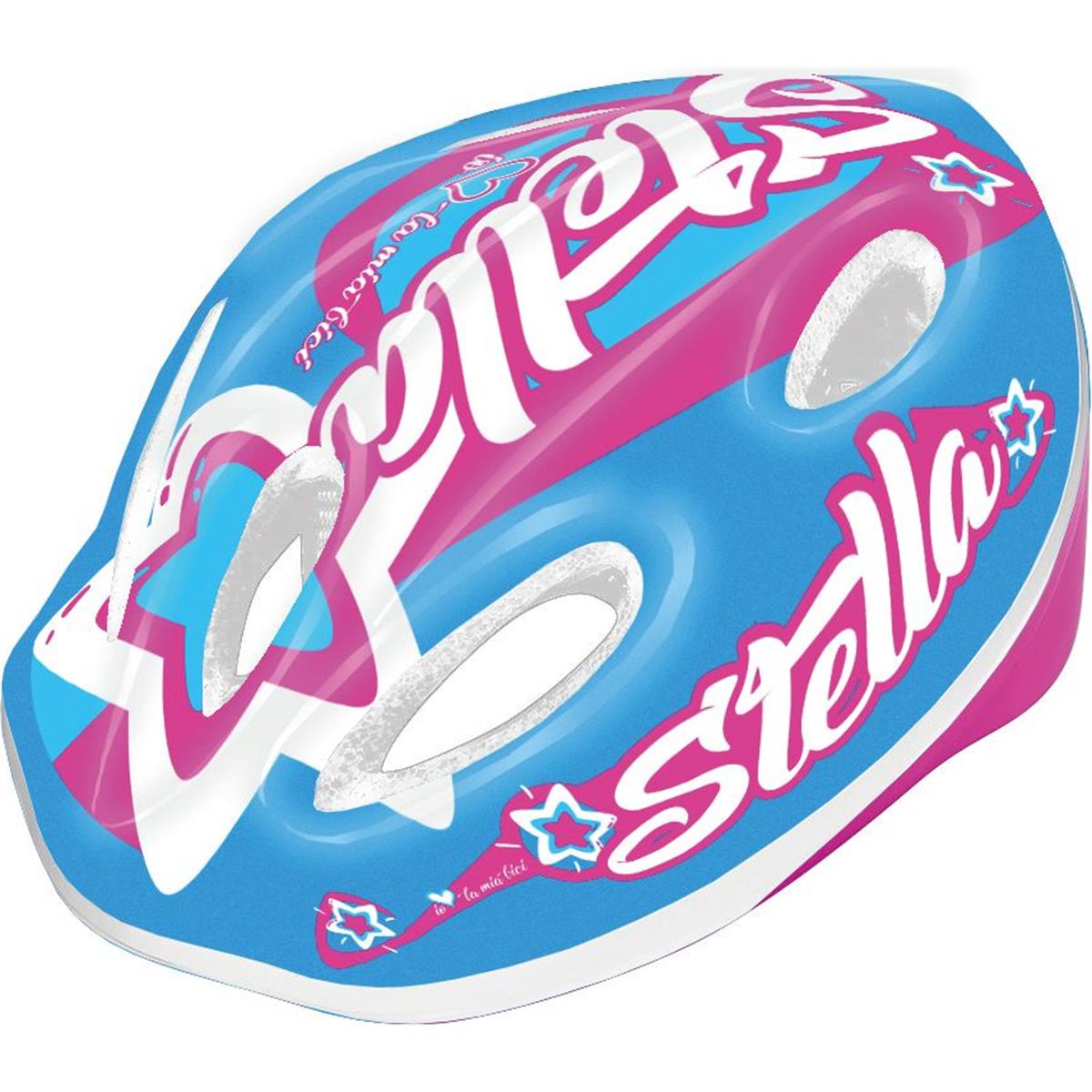 8005586210180 - Junior Helm Stella Blau Größe S 48 52cm - Sicherheit EN1078 für junge Radfahrer 8005586210180 - Junior Helm Stella Blau Größe S 48 52cm - Sicherheit EN1078 für junge Radfahrer