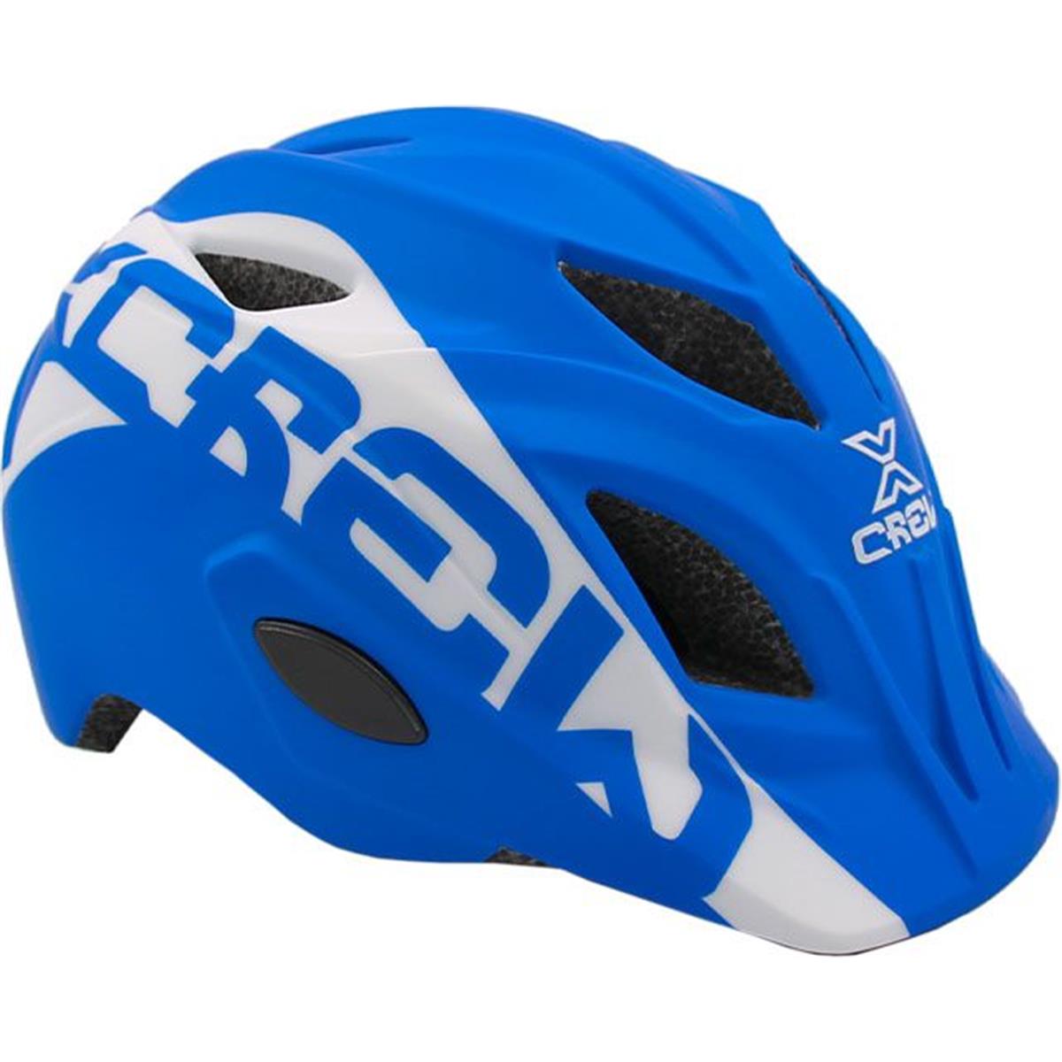 8005586210272 - Junior Helm X-CREW Blau M 52-56 cm 230g 12 Lüftungsöffnungen EN1078