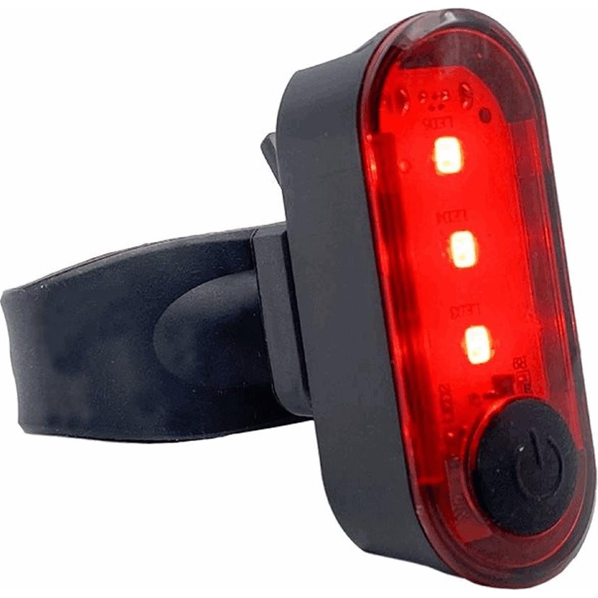 8005586211057 - Rücklicht MATE 80 Lumen mit 3 SMD-LEDs 4 Funktionen USB wiederaufladbar