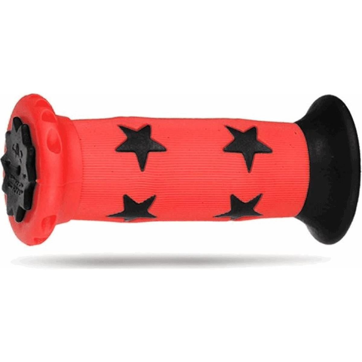 8005586213372 - Junior Griffe 22mm Rot Schwarz Doppel-Layer - 5 Paare PROGRIP für junge Fahrer