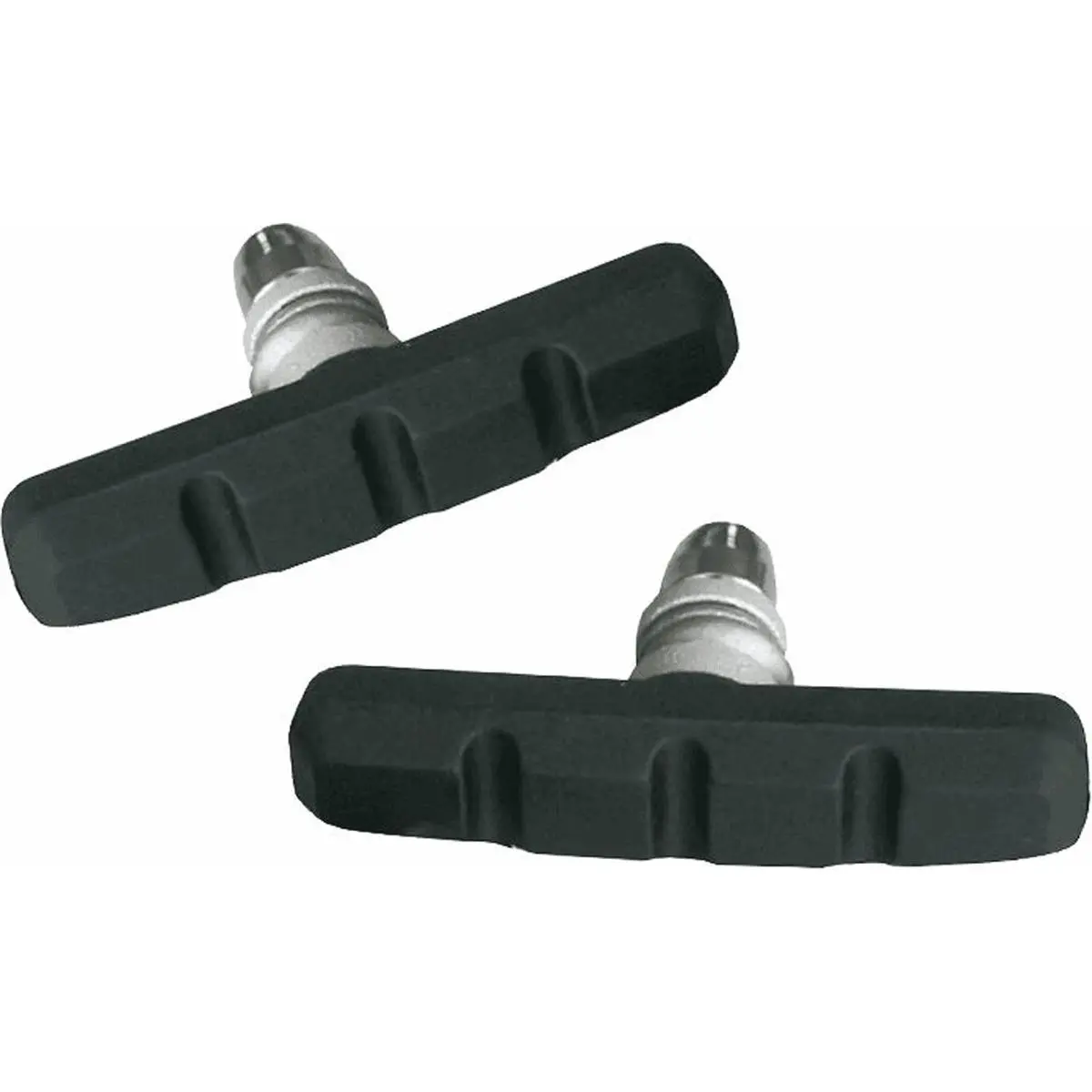 8005586214461 - MTB Bremsbeläge 60mm Schwarz mit Zentralmutter - Blister 2 Stück MVTEK