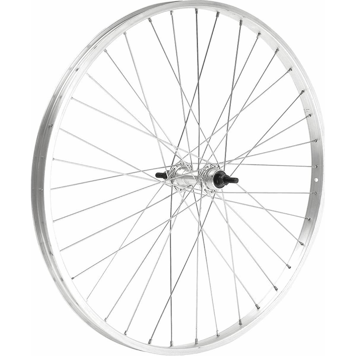 8005586215994 - Vorderrad Rennrad 28x11 8 aus Aluminium Silber mit 36 Speichen und 13mm Felge