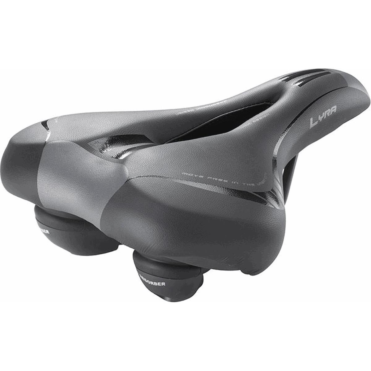 8005586225634 - Sella Plus Lyra 270x200mm für E-Bike mit Doppelfederung und Stahl-Sattelgestell