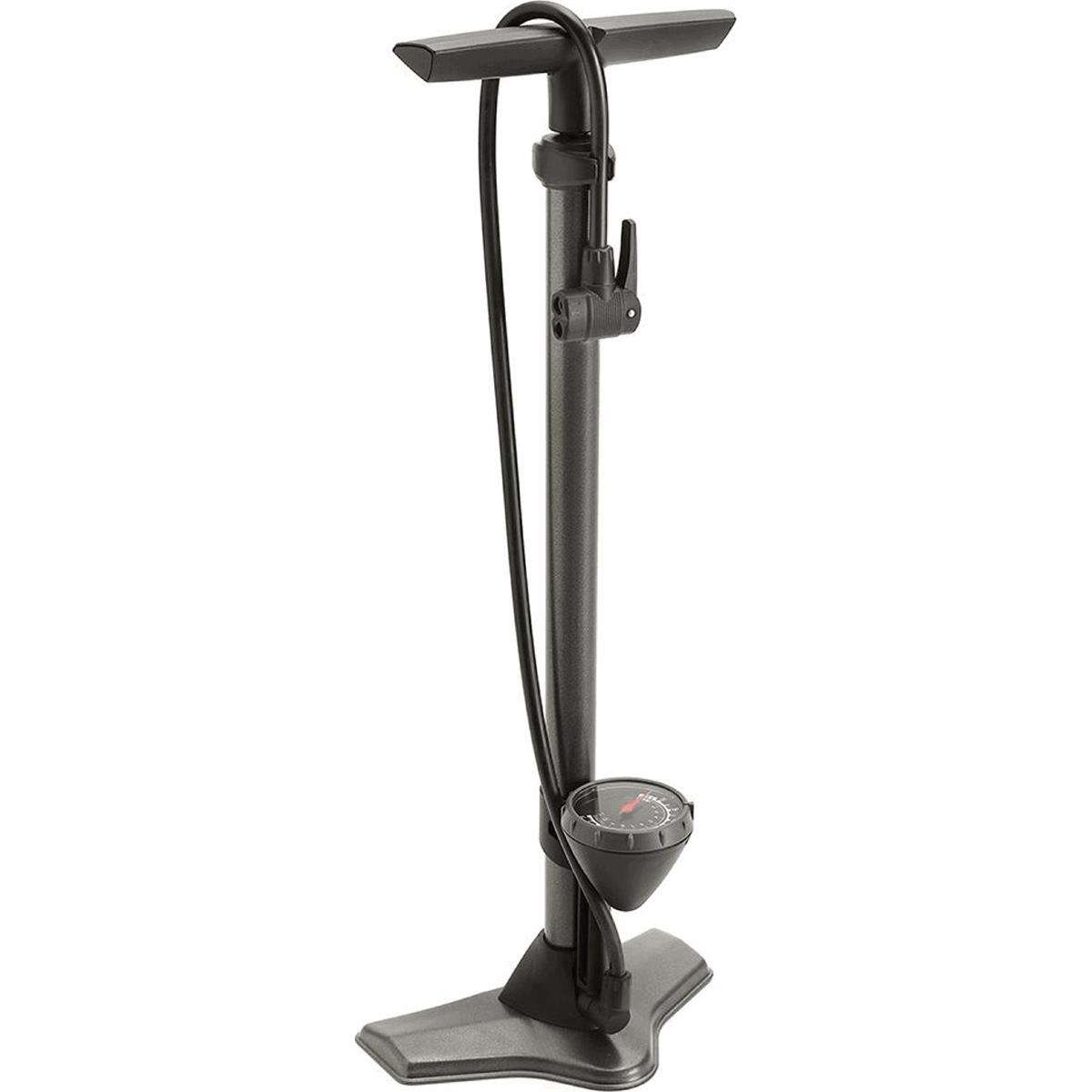 8005586227430 - WIND 11Bar Pumpe aus rutschfestem Stahl mit präzisem Manometer und Doppelanschluss