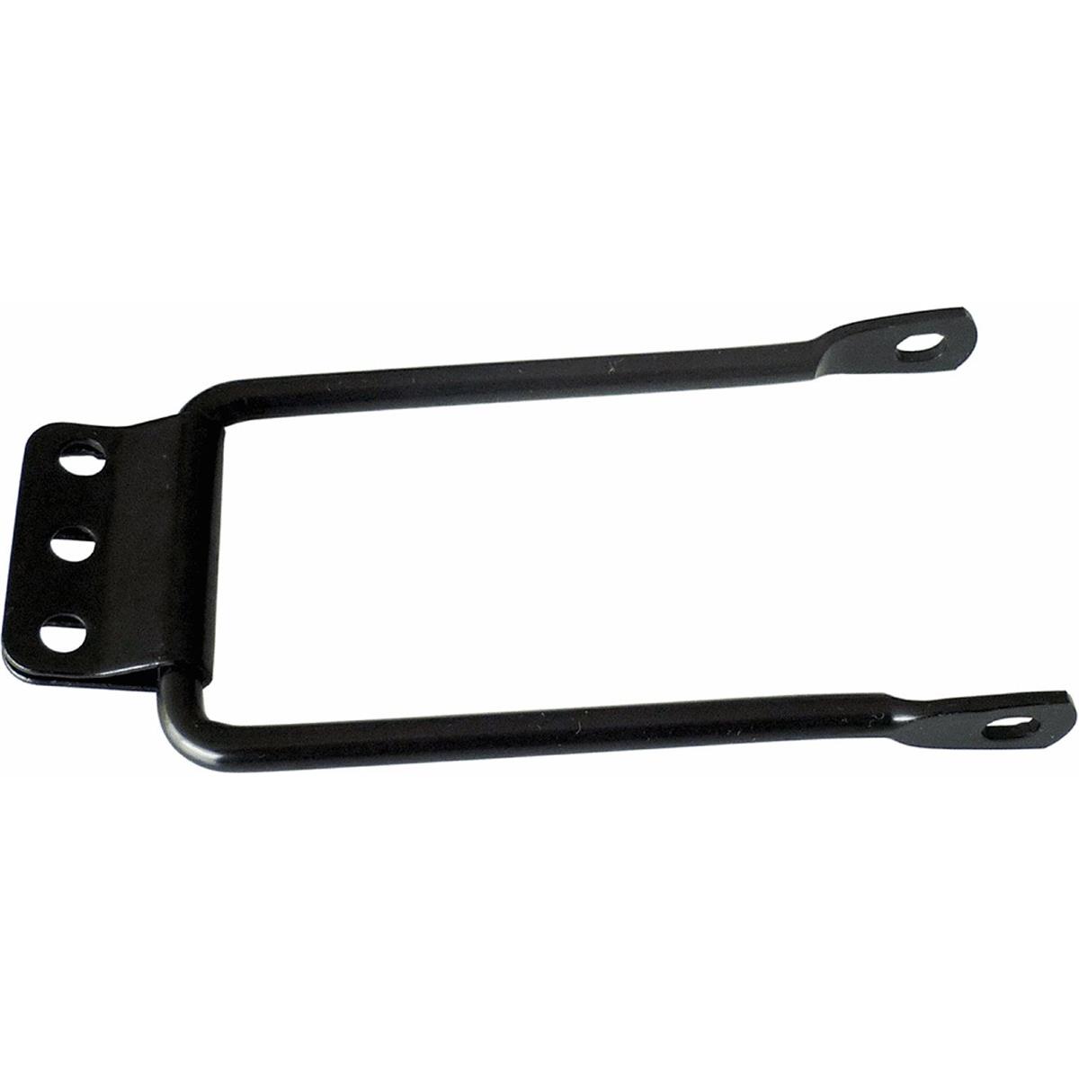 8005586228291 - Hintere Gepäckträgerhalterung 140mm aus schwarzem Stahl mit MVTEK-Schrauben