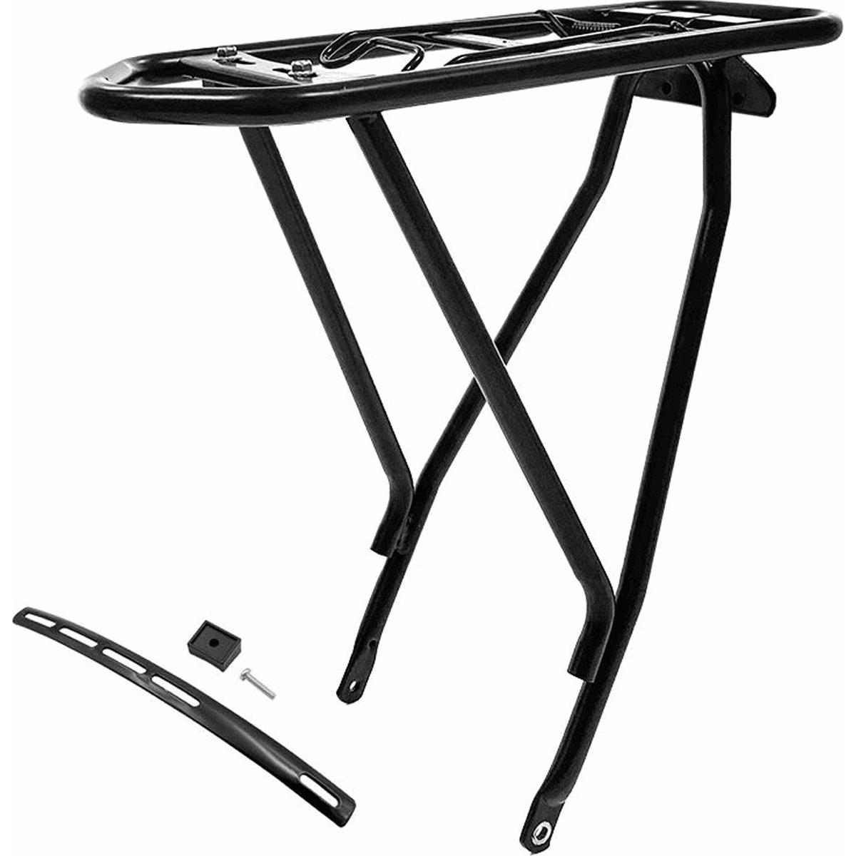 8005586228390 - Hinterradgepäckträger aus schwarzem Aluminium für E-Bike 28 Zoll MVTEK 8005586228390 - Hinterradgepäckträger aus schwarzem Aluminium für E-Bike 28 Zoll MVTEK