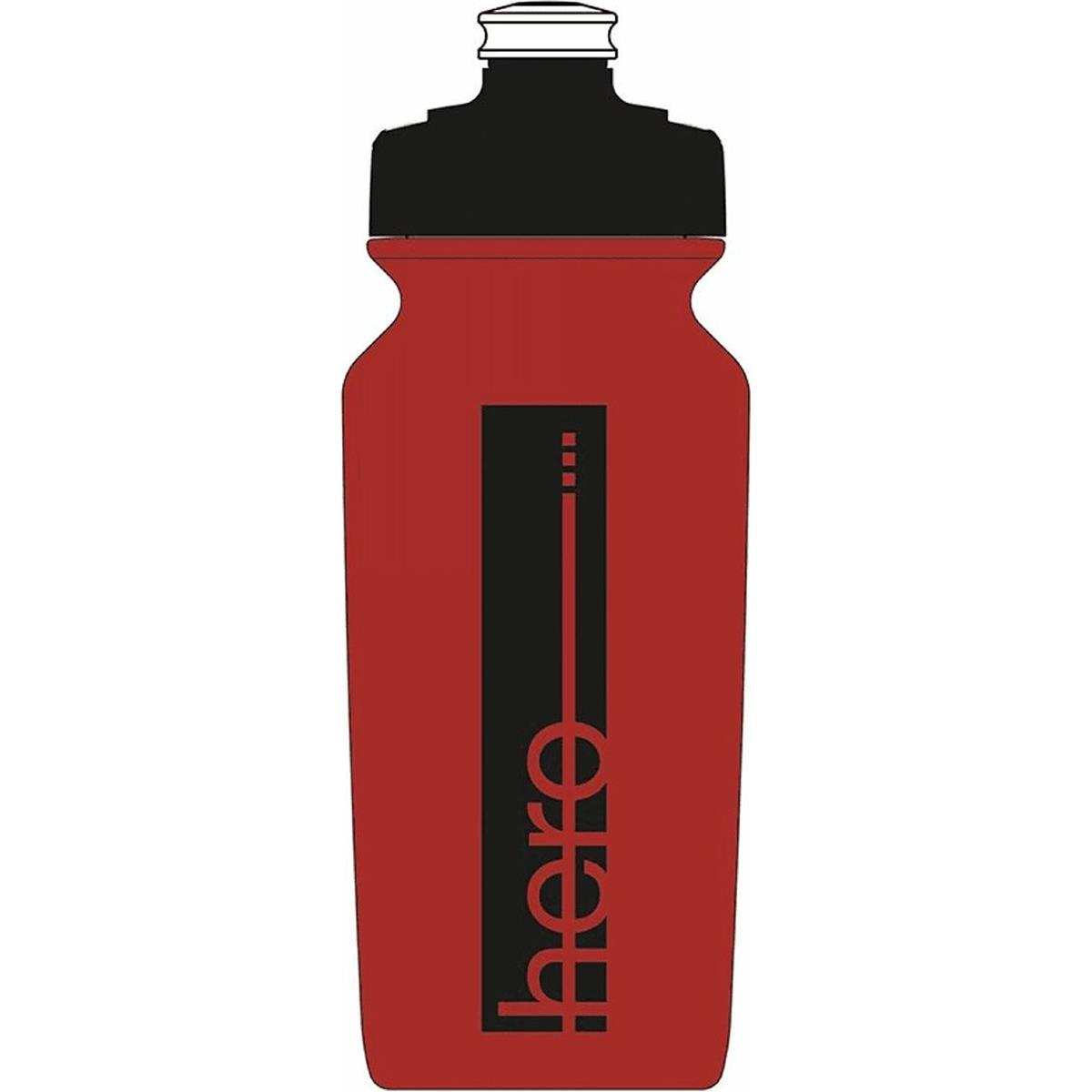 8005586228802 - HERO Trinkflasche 500ml Rot mit ULTRA MVTEK Deckel - Elegantes Design