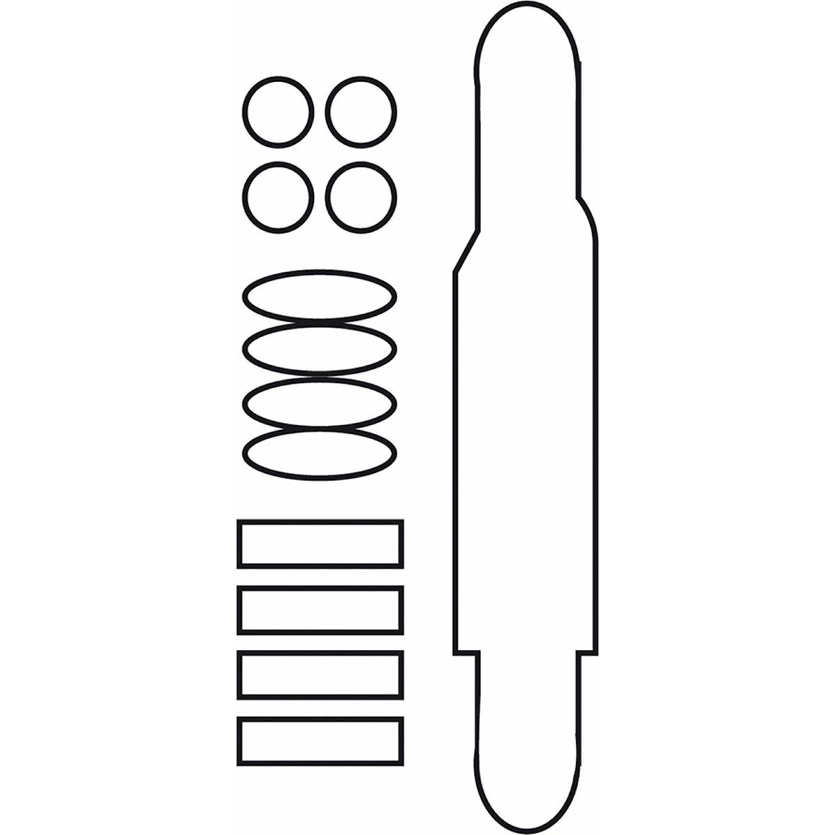 8005586229113 - Universelles 3M Rahmenschutzkit Transparent 02mm - 15 Teile MVTEK