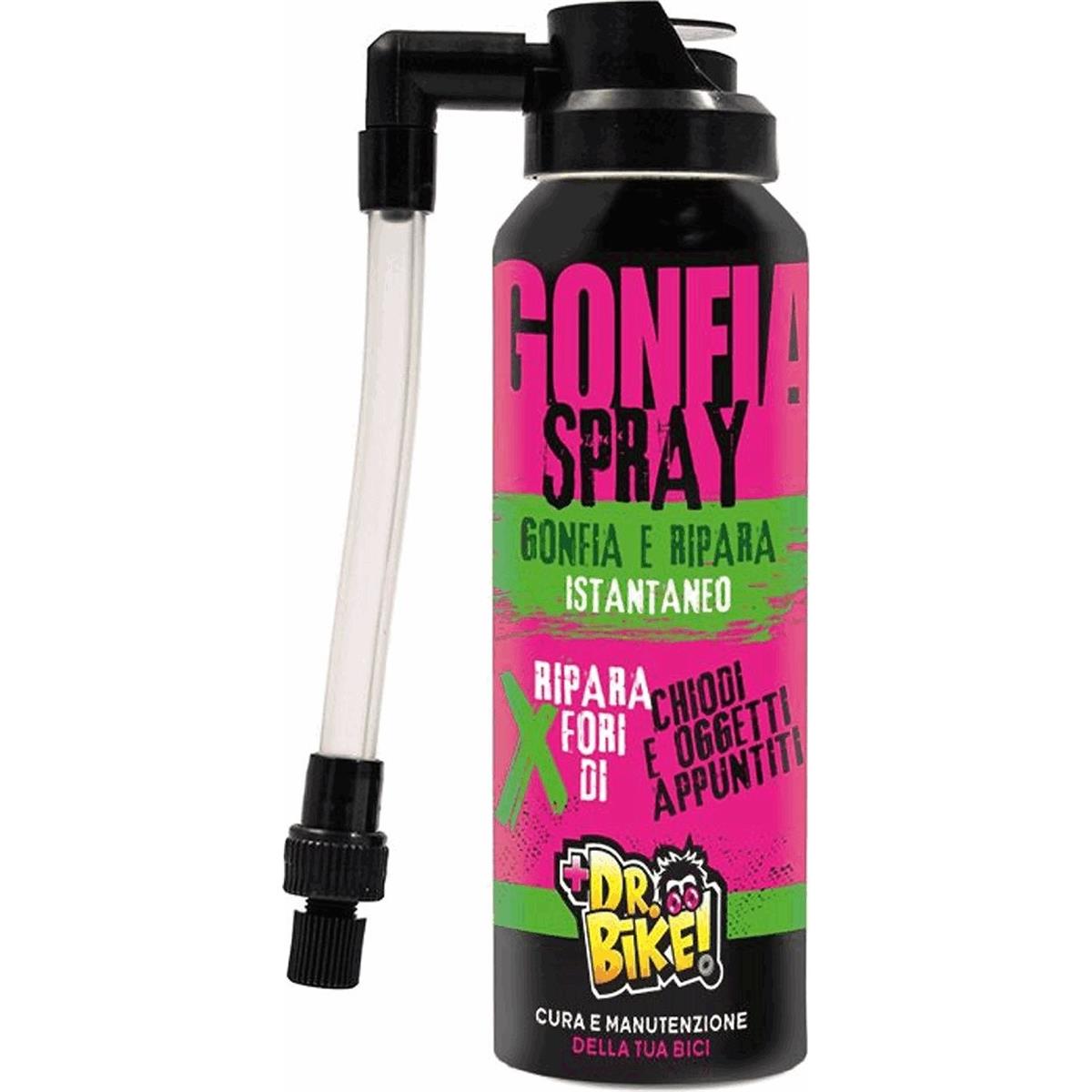 8005586229571 - Drbike Spray zum Aufpumpen und Reparieren 125ml für Ventile Regina Presta Schrader