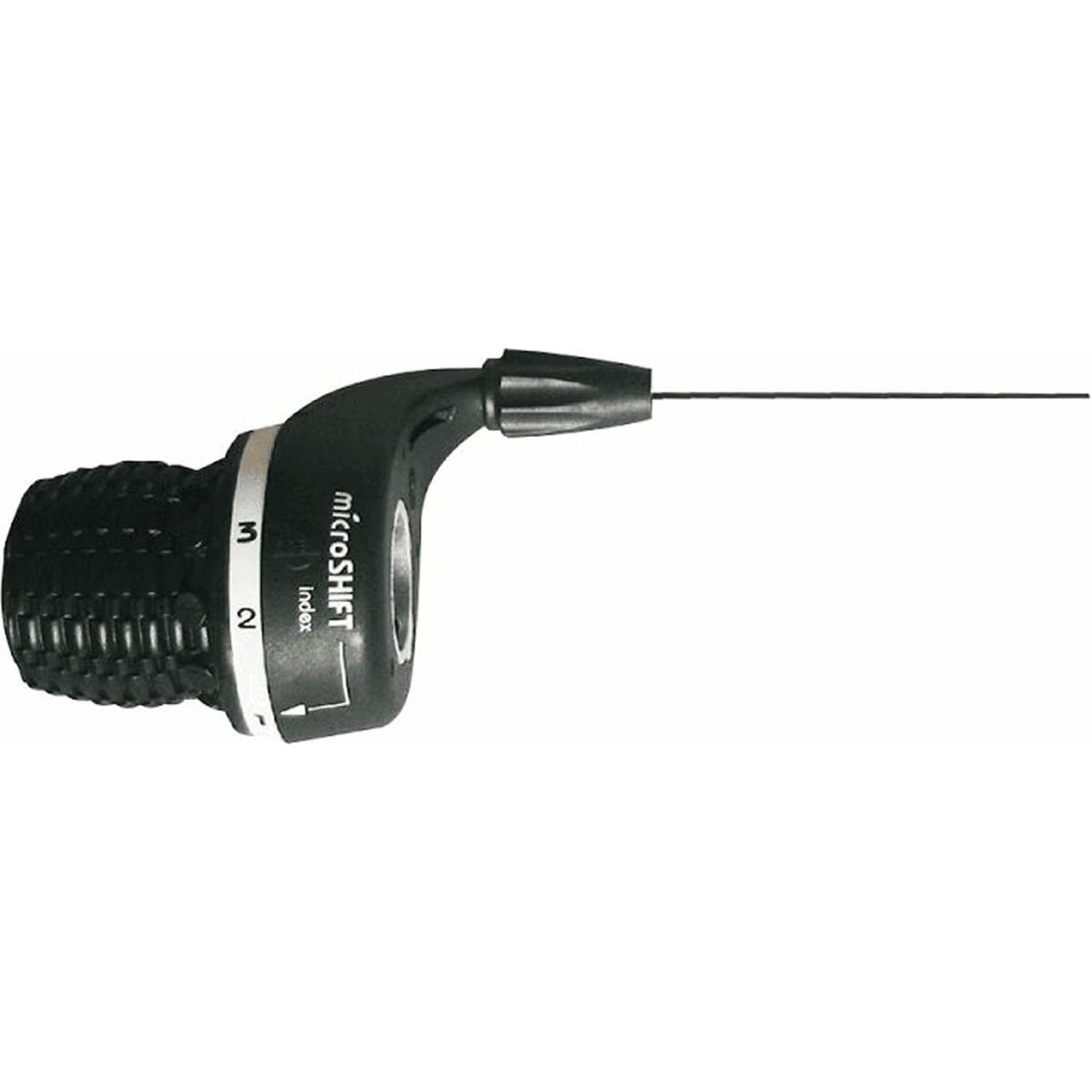 8005586808523 - Linker MTB 3V Schalthebel Schwarz mit Geschwindigkeitsanzeige Shimano kompatibel