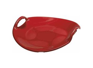 8005966911027 - Kunststoff Rutscher Alpen Ufo rot 59x575x10 cm Schlitten