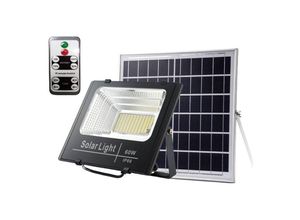 8006012371703 - Melchioni - LED-Flutlicht mit Solarpanel mkc energy 60W 4000K 499047536