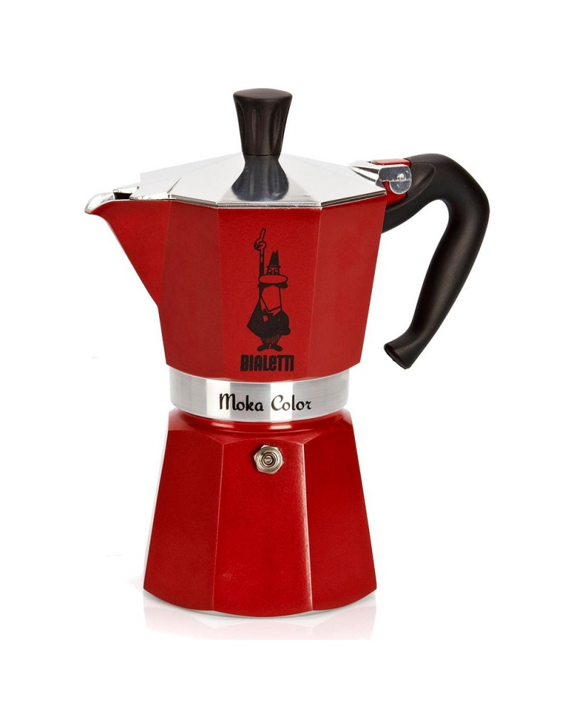 8006363018395 - Moka Express 6 Espressokocher rot 6 Tassen 8006363018395 BIALETTI