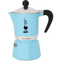 8006363018661 - BIALETTI Espressokocher Rainbow 013l Kaffeekanne Aluminium blau