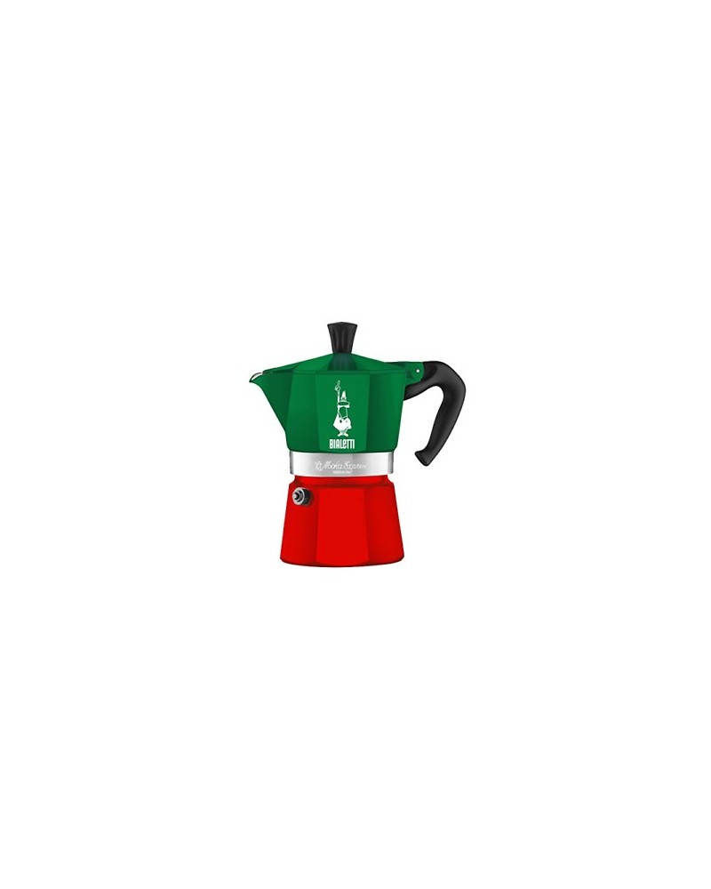 8006363018951 - BIALETTI Moka Express 3 Color Italia Espressokocher grün 3 Tassen