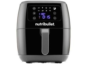 8006447002180 - NUTRiBULLET CB NBA071B Heißluft-Fritteuse 1800 W Antihaftbeschichtung BPA-frei Heißluft-Funktion mit Display Timerfunktion Schwarz