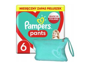 8006540068632 - Pants Windelstangen Größe 6 132 Stück 14kg-19kg mit Stop & Protect Anti-Leckfunktion hinten - Pampers